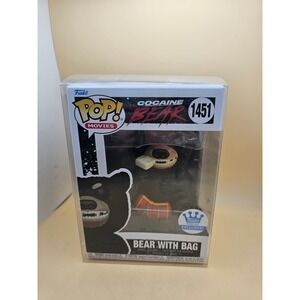 Funko Pop Movies Cocaine Bear 1451 Bear With Bag Exclusive Vinyl Figure